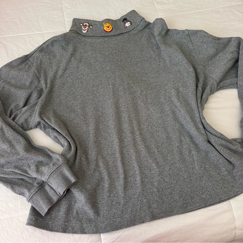 Vintage Mickey, Inc Winnie The Pooh Embroidered Turtleneck